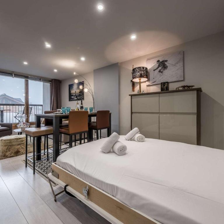 Appartement skis aux pieds - 4 pers. - Appartement 1 Chambre - 8