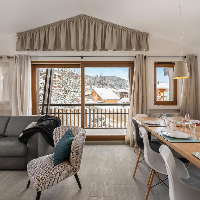 Les Gets - Appartement rénové proche pistes avec balcon et parking - Appartement 2 Chambres - 1