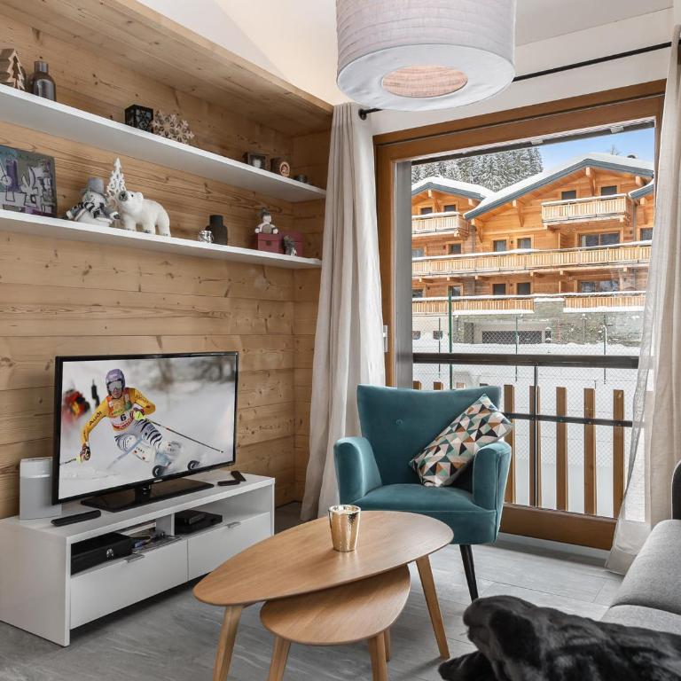 Les Gets - Appartement rénové proche pistes avec balcon et parking - Appartement 2 Chambres - 9