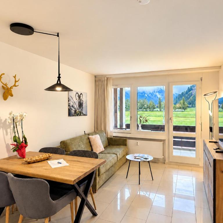 Matterhorn Alpine Lodge in Täsch bei Zermatt - Apartment mit 1 Schlafzimmer und Aussicht - 4