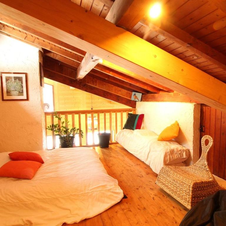 Chalet 8 pers, 3 ch + mezzanine, au pied des pistes, WIFI, PARKING - FR-1-572-33 - Chalet (8 Adultes) - 8