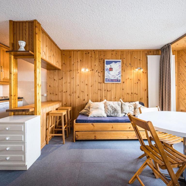 2 pièces ski aux pieds, balcon sud, Val d'Isère - Appartement 1 Chambre - 6