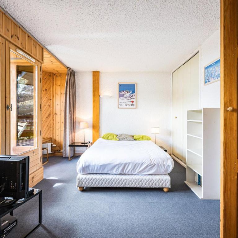 2 pièces ski aux pieds, balcon sud, Val d'Isère - Appartement 1 Chambre - 10