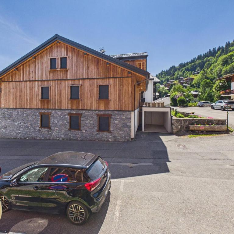 Appartement neuf, luxueux, au cœur des Gets avec terrasse, parking sécurisé, proche commerces et pistes. - Appartement 2 Chambres - 19