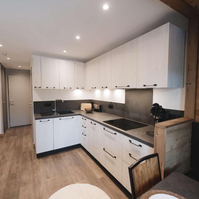 Charmant appartement rénové, cosy, pour 4 pers., exposé sud, skis aux pieds, proche commerces - FR-1-545-43 - Apartment - 9