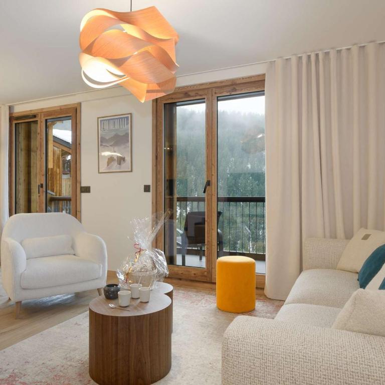 Superbe appartement neuf - 8 pers - Courchevel 1650 - Pieds des pistes - Appartement 3 Chambres - 8