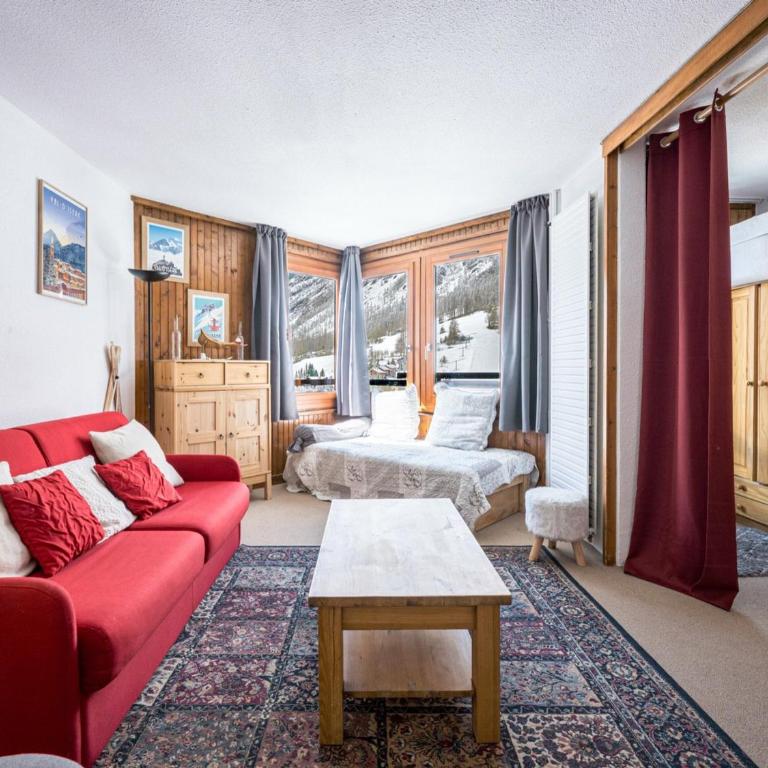 Studio La Daille 31m², 4 pers, ski aux pieds - FR-1-518-136 - Appartement - 1