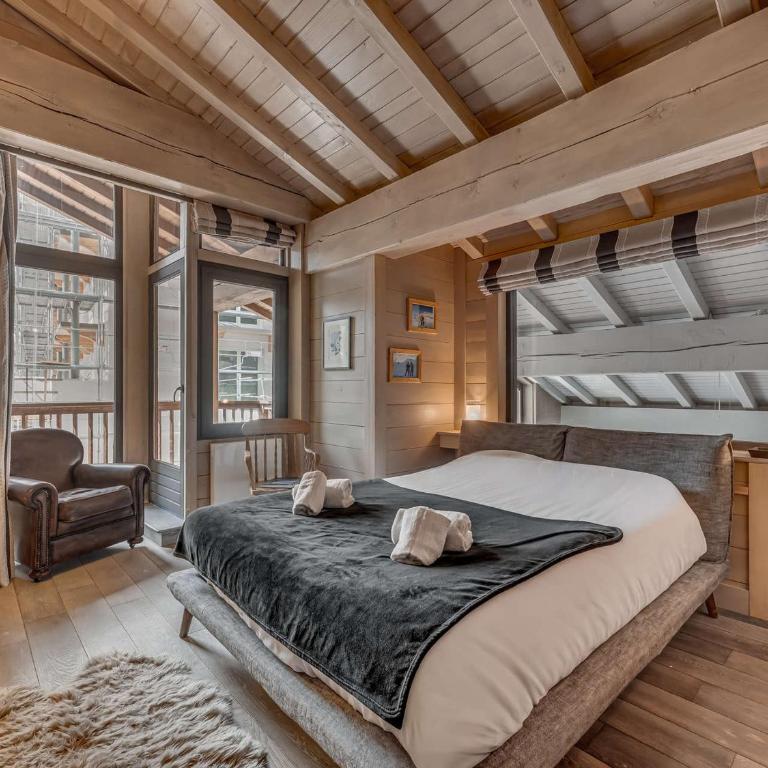 Appartement de standing avec terrasse plein sud, centre Val d'Isère, proche pistes, 8 personnes - Appartement 4 Chambres - 16