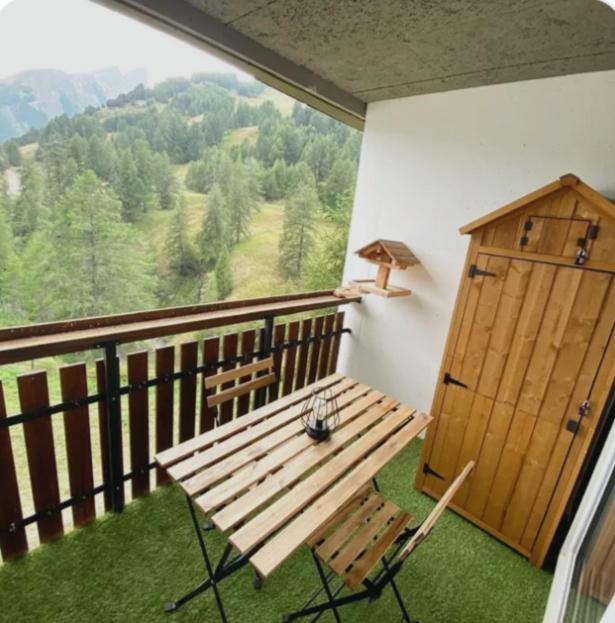 Les Étoiles, Studio cosy avec balcon, vue montagne, WIFI ,proche des pistes - Appartement 1 Chambre - 11