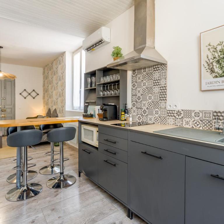Le Secret Carreterie, Unique, Central, Calme & Climatisation - Appartement 1 Chambre - 7