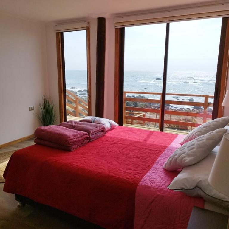 Hermosa cabaña en primera línea frente al mar - Casa con 1 dormitorio - 95