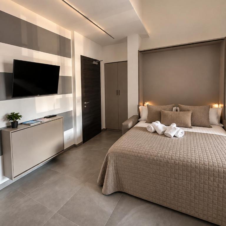 Suite degli Archi - Luxury Suites fronte Acquario Porto Antico - Monolocale Queen - 15