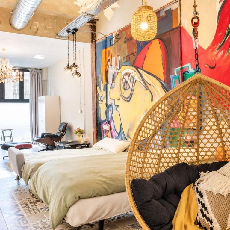 Loft artístico Espacio Lirola Centro - Apartment mit 1 Schlafzimmer - 12