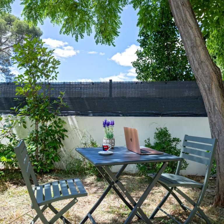 Epure Montpellier - Appartement neuf et chic avec grand jardin privé, Centre à pied - Deluxe Apartment mit 2 Schlafzimmern - 9