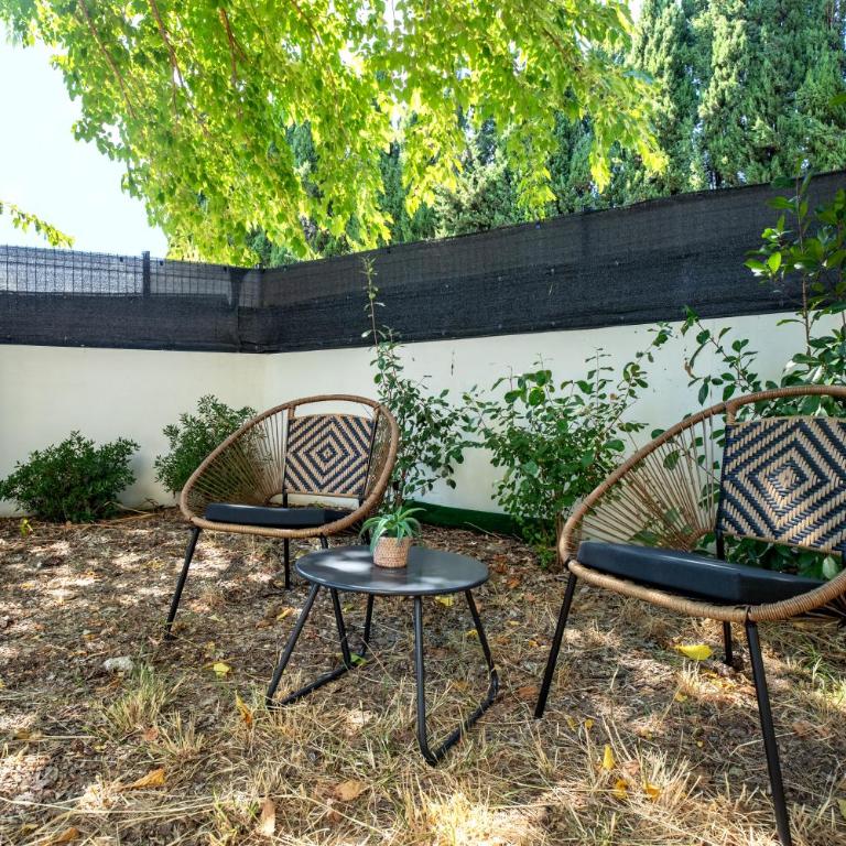 Epure Montpellier - Appartement neuf et chic avec grand jardin privé, Centre à pied - Deluxe Apartment mit 2 Schlafzimmern - 15