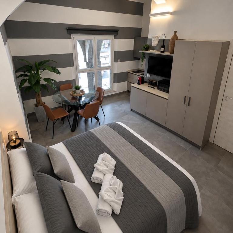 Suite degli Archi - Luxury Suites fronte Acquario Porto Antico - Monolocale King Deluxe - 15