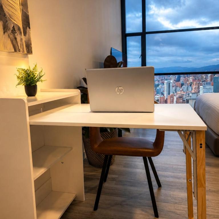 Executive Suite with Panoramic Bogotá Views - Apartamento de 1 dormitorio - 8
