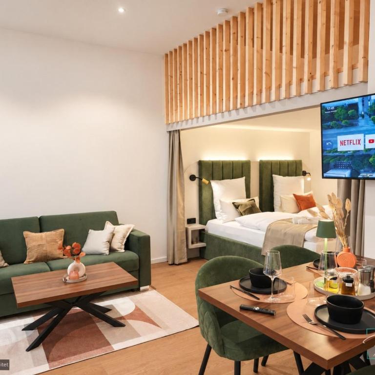 Homely Stay City Apartments - Studio mit Terrasse - 7