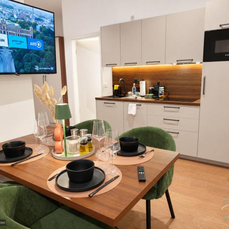 Homely Stay City Apartments - Studio mit Terrasse - 16