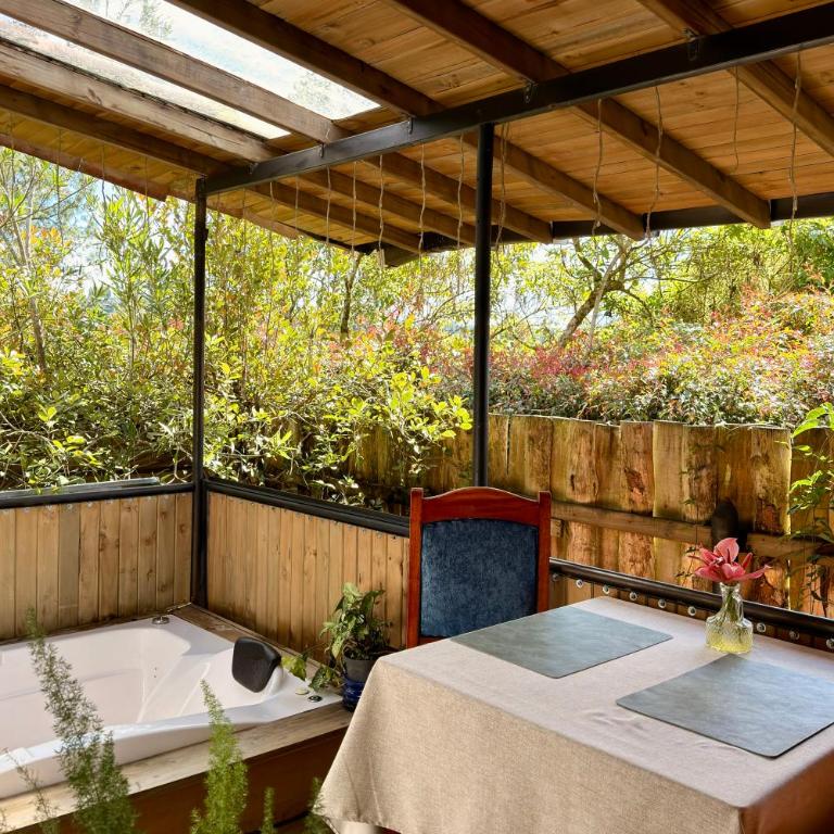 CABAÑAS MONTEVERDE - Guarne ANT - Chalet de 1 dormitorio - 13