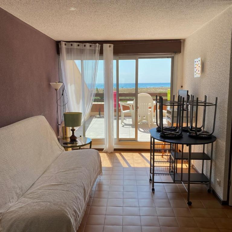 Studio Cabine 4 Pers. Face Mer avec Parking - Port Leucate - Studio - 7
