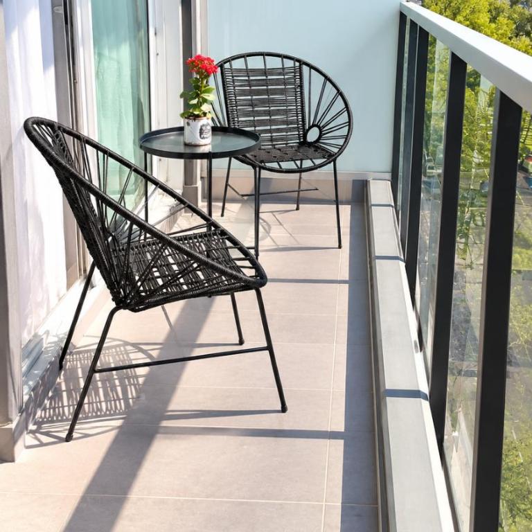 Hermoso studio premium a estrenar con piscina y gym a pasos del Hospital Italiano - Apartamento Estudio con balcón - 15