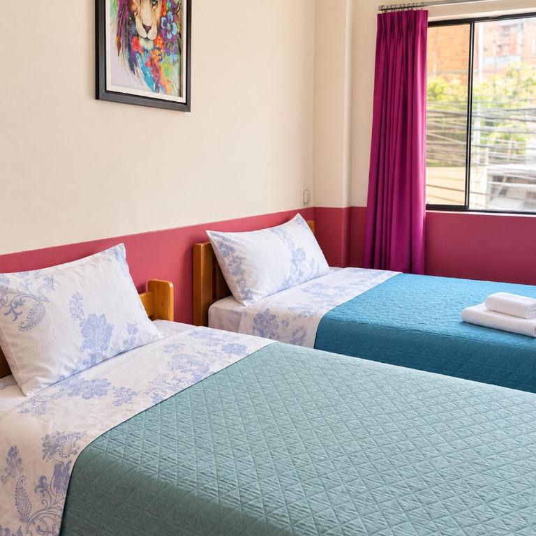 Hospedaje San Felipe - Twin Room with Private Bathroom - 1