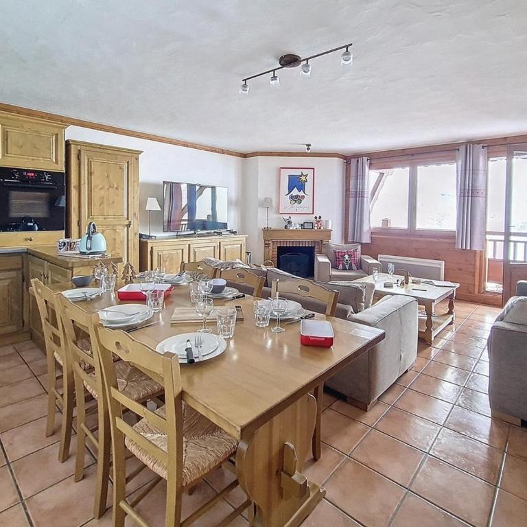 Appartement spacieux 75m², Pied des pistes, Balcon Sud-Ouest - Appartamento con 3 Camere da Letto - 4