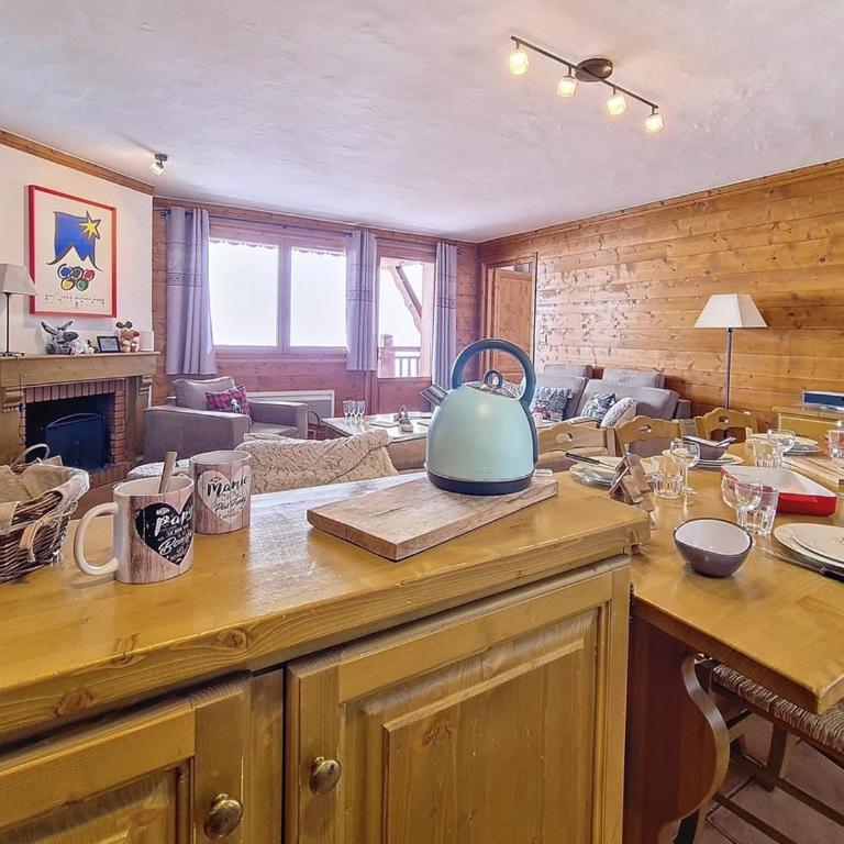 Appartement spacieux 75m², Pied des pistes, Balcon Sud-Ouest - Appartamento con 3 Camere da Letto - 12