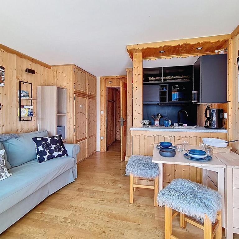 Appartement confortable ski-in/ski-out, balcon sud - Studio - 8