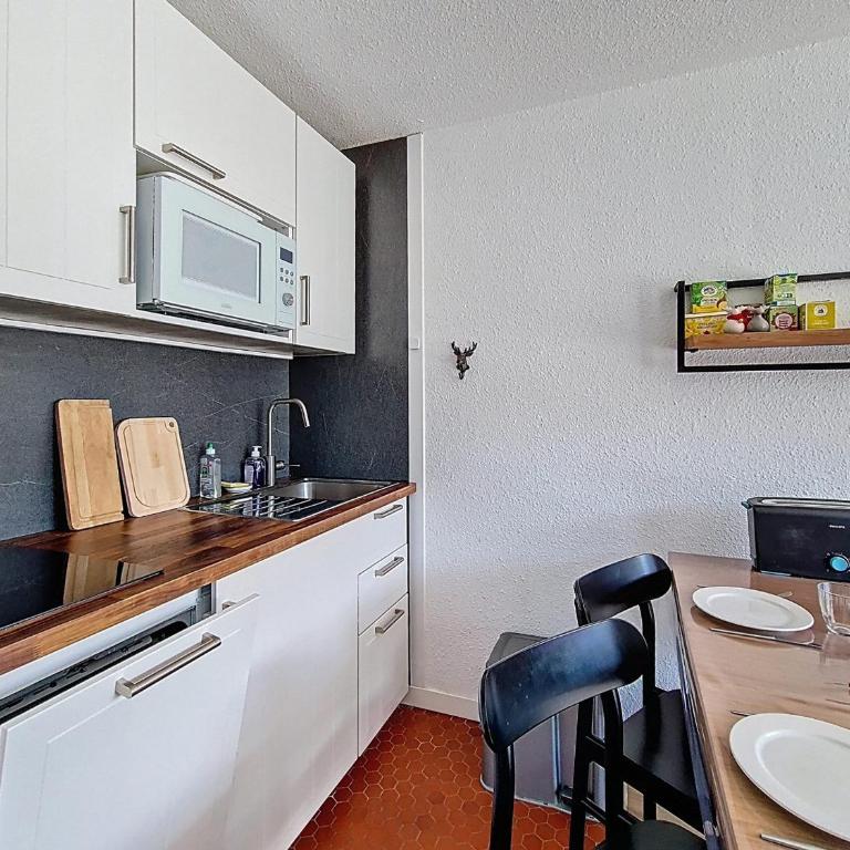 Appartement rénové 5 pers. Pied des pistes, balcon sud, WIFI - Appartamento con 1 Camera da Letto - 6