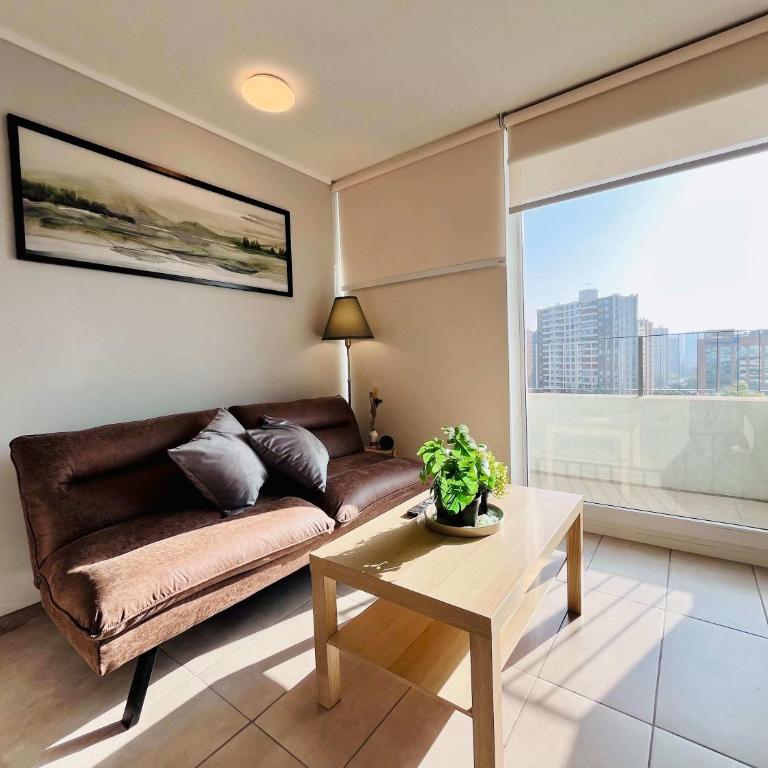1D La Florida - Estacionamiento, Piscina y Metro - Apartamento - 6