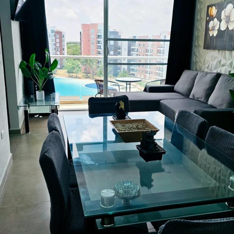 departamento con laguna artificial - Two-Bedroom Apartment - 40