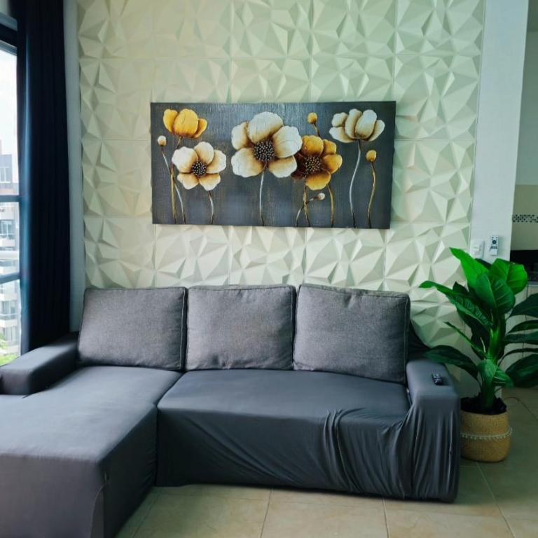 departamento con laguna artificial - Two-Bedroom Apartment - 42