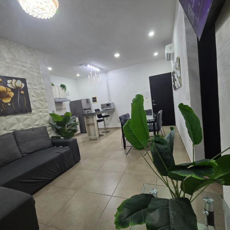 departamento con laguna artificial - Two-Bedroom Apartment - 48