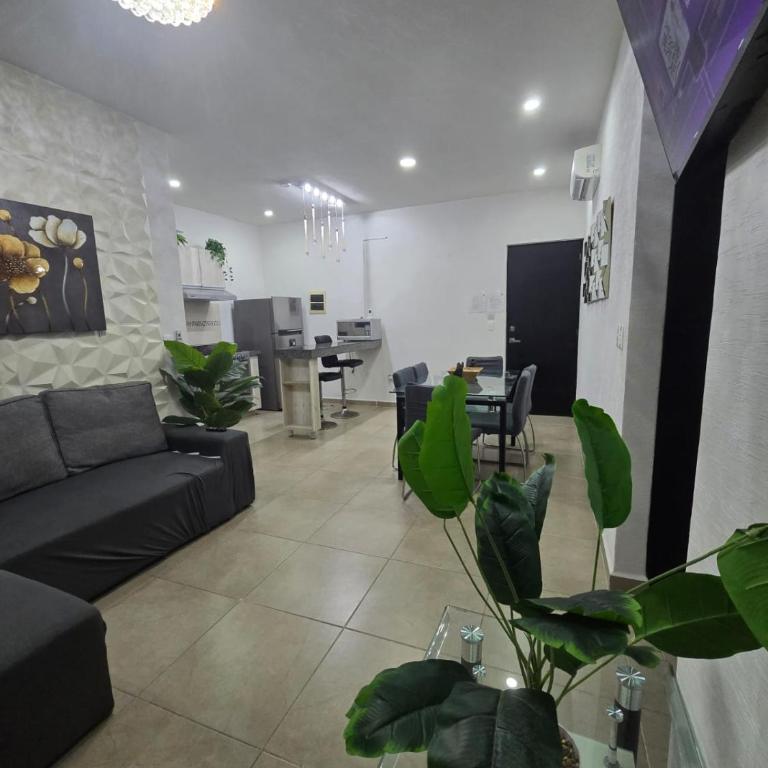 departamento con laguna artificial - Two-Bedroom Apartment - 50