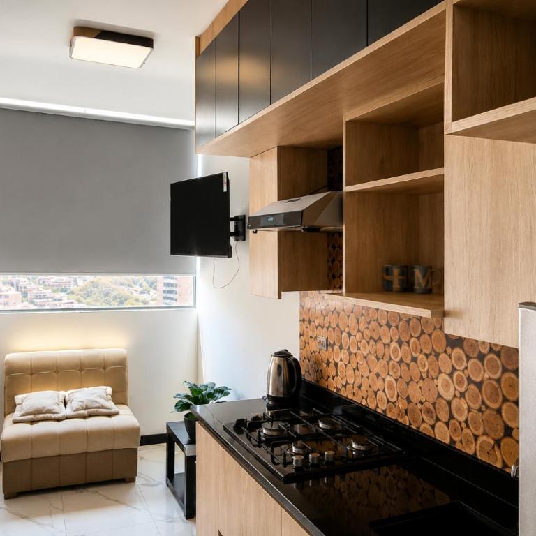 Monoambiente en elegante edificio frente al parque - One-Bedroom Apartment - 3