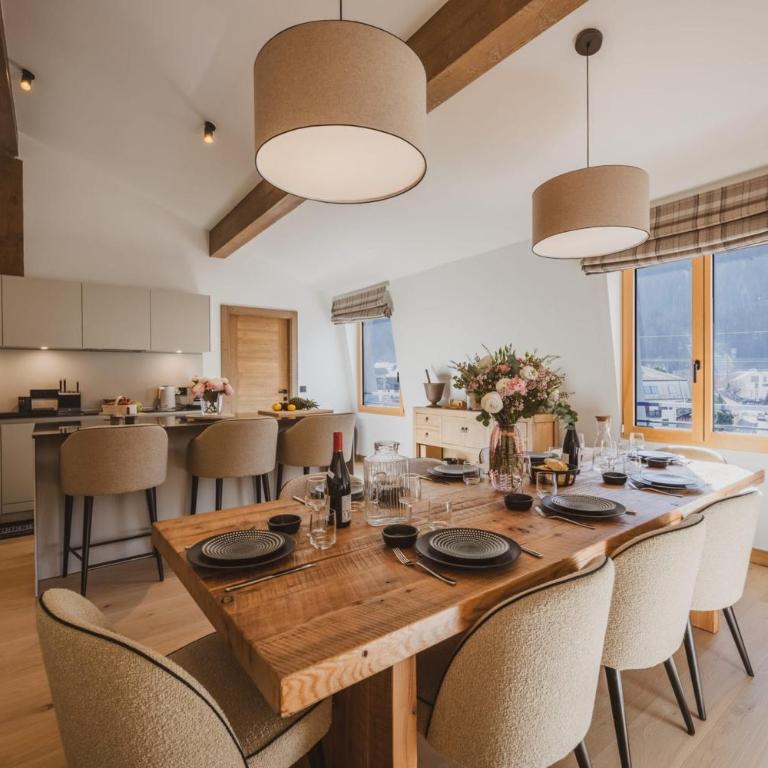 Paradisa Summit - Elégant appartement penthouse avec vue Mont-Blanc - Appartement - 4