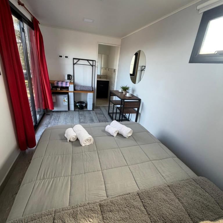 Refugio 17 - Cabañas & Suites de montaña en Falda del Carmen - Habitación Doble con vistas al parque - 10