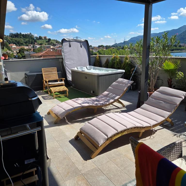 Felicita Cascata Terrace with Lake View - Appartamento con 1 Camera da Letto - 54