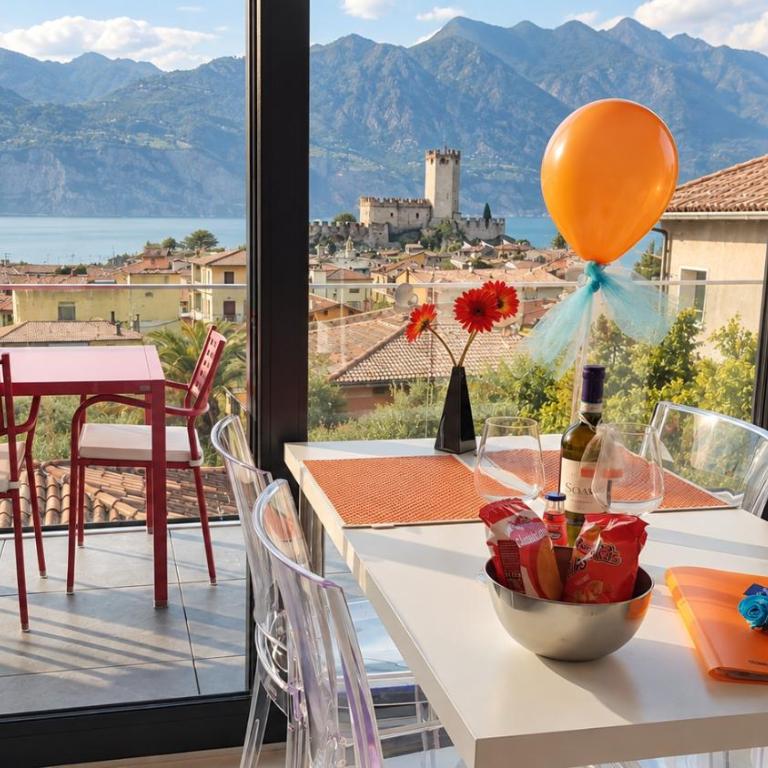 Blue Sky Garda - Sunset - Deluxe Apartment mit Balkon und 2 Schlafzimmern - 18