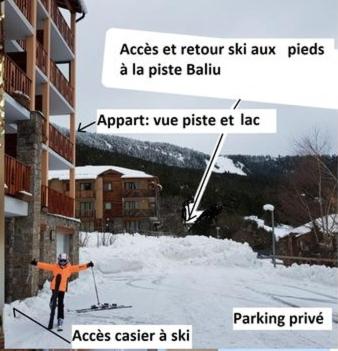 Appartement de standing 4 personnes, pied des pistes, parking - Appartement 2 Chambres - 17