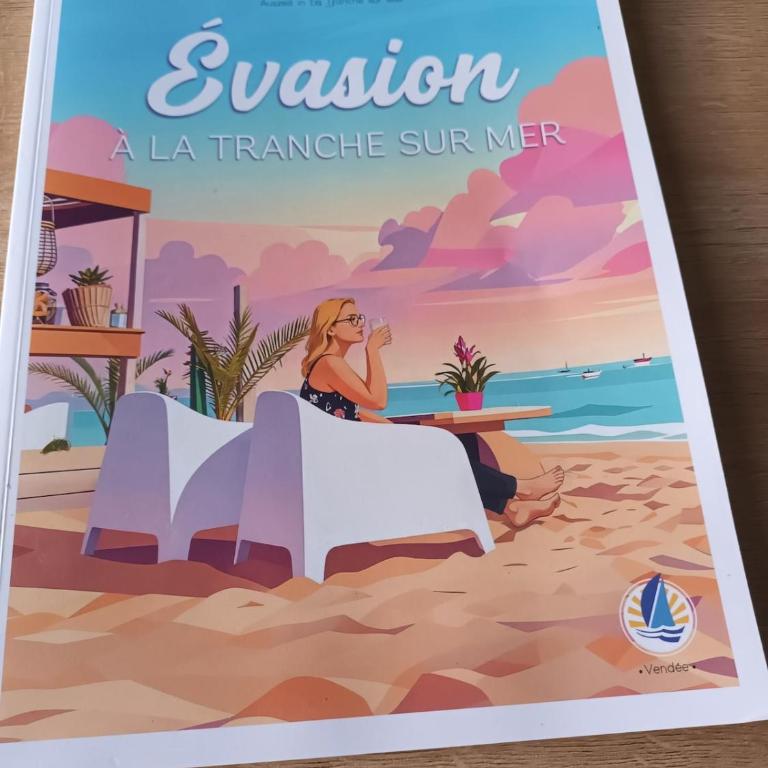 Logement 4 personnes à 300m de la plage - Maison 2 Chambres - 12