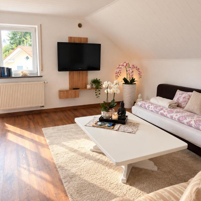 Gemütlich und ruhige Unterkunft - Apartment mit Aussicht und Balkon - 2