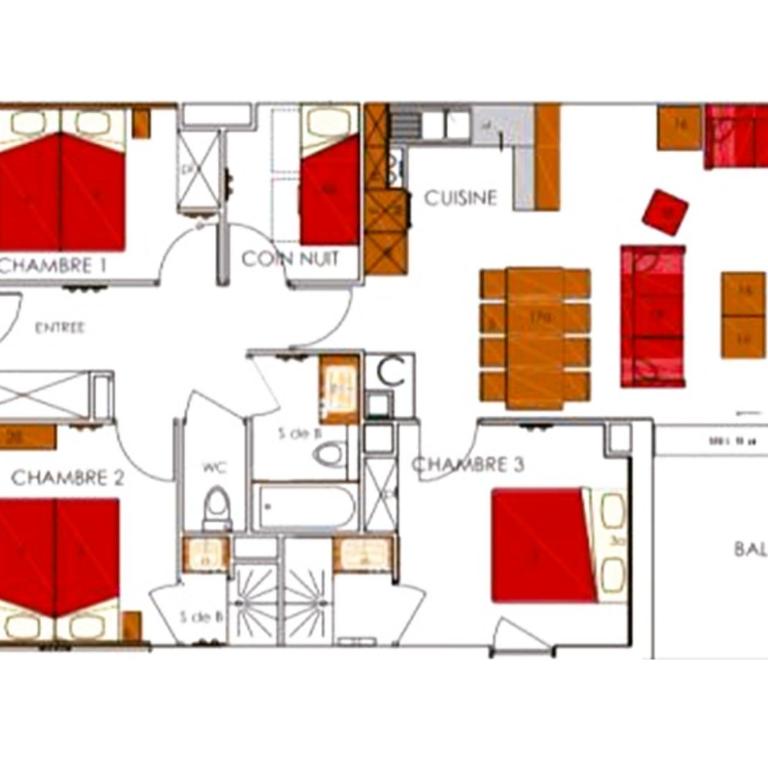 Le SKI BLEU 32 - Apartment - 7