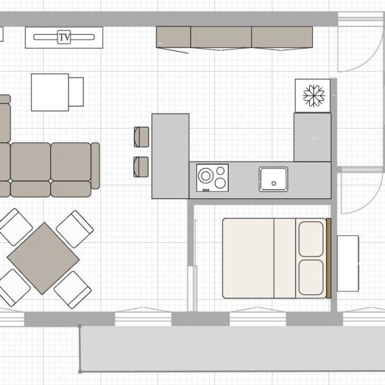 Edelweiss 2100 - Appartement 2 Chambres avec Vue sur la Montagne - 43