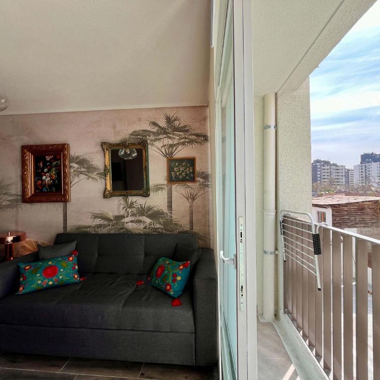 Urban Artistic Irarrazaval AC Parking - Apartment - 15