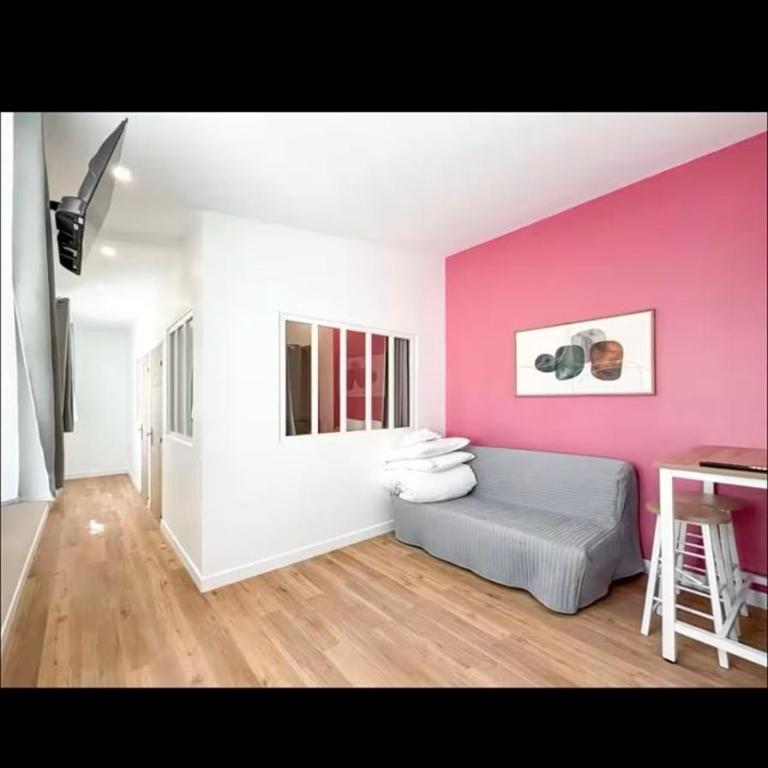 Chic et douillet studio au Porte de Paris - Appartement 1 Chambre - 4