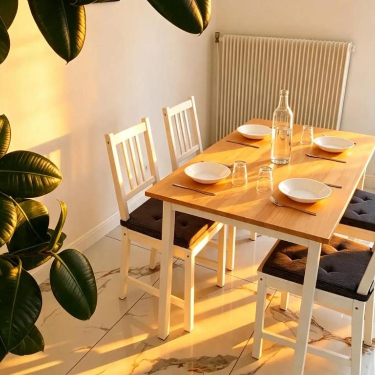 Appartement moderne, luminieux et parking privé - Appartement 2 Chambres avec Balcon - 6
