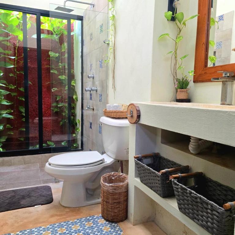 Colonial house in the historic center, Valladolid - Two-Bedroom House - 5